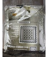 Cracker Barrel Pillow Sham Esther  20&quot; x 26&quot; Standard Bedding New - €16,95 EUR