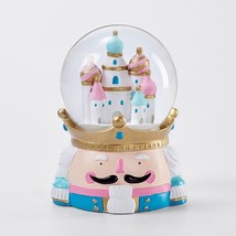 Tydus Nutcracker King Castle Snow Globe w/o Music 100 MM - £36.34 GBP
