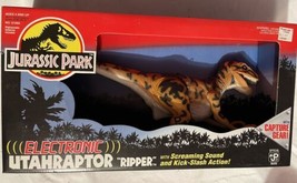 Jurassic Park Series Electronic Utahraptor Ripper Vintage 1994 Kenner NIMB 95+ - £537.04 GBP