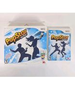 PopStar Guitar with AirG Attachment &amp; Disc for Nintendo Wii Vintage 2008 - $24.89