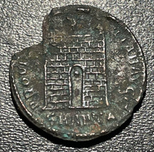 327-328 AD Roman Imperial Constantine I AE Follis Antioch 2.25g Camp Gate Coin - £23.35 GBP
