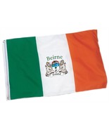 Beirne Irish Coat of Arms Flag - 3&#39;x5&#39; foot - $685.36 MXN
