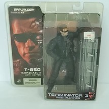 Terminator 3 Rise of the Machines T-850 Figure Coffin McFarlane Toys New Arnold - £43.52 GBP
