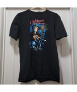 A Nightmare On Elm Street Black Graphic Shirt Cotton Mens L - $321.19 MXN