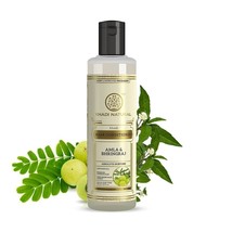 Khadi Natural Hair Growth Conditioner Amla Bhringraj Anti Dandruff Shampoo 210ML - £15.52 GBP