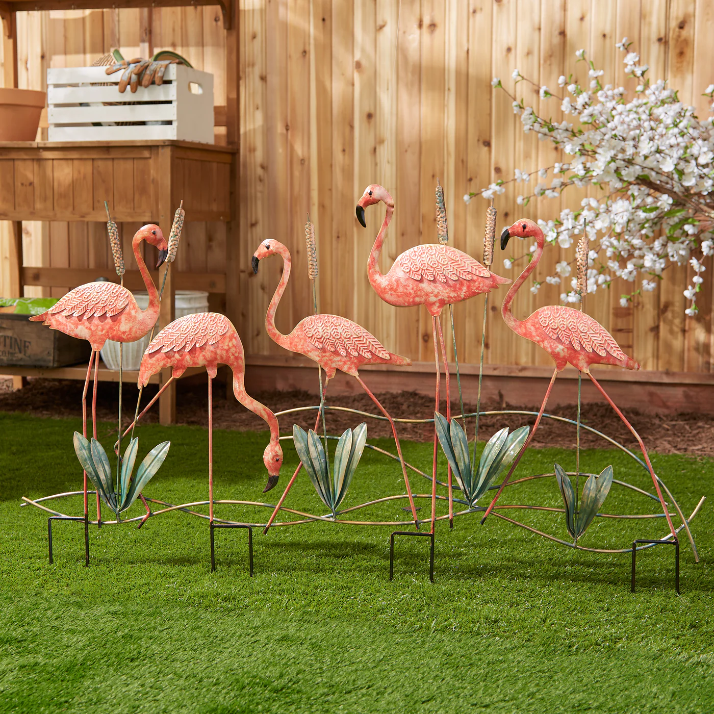 Flamingo Garden Stake - £116.03 GBP