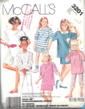 McCall's Sewing Pattern 3201 Size CJ 10-12-14 Girls' Top Skirt Pants Shorts 1987 - £5.11 GBP