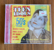 The 50&#39;s Decade: Teen Idols By Various Artists Music Cd - $20.00