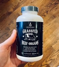 NEW SEALED Ancestral Supplements Grass Fed Beef Organs - 180 Capsules EXP: 9/26 - £21.86 GBP