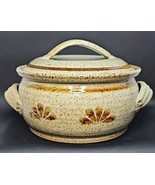 Vintage Studio Art Pottery Lidded Large Soup Casserole Dish Dutch Oven S... - $118.03 CAD