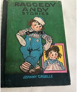 Vintage 1960 Raggedy Andy Stories Johnny Gruelle Hardcover HC Bobbs Merrill - $9.89