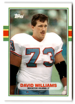 1989 Topps Traded #98T David Williams NM-MT RC Rookie Oilers ID:73680 - $1.73