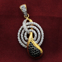 Bis 916 Real Gold Oxidized Jewelry Solitaire Pendants For Mother - $794.38