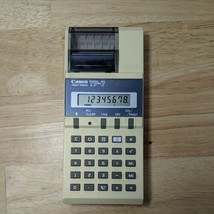 CANON TP-7 Pocket Printer Calculator - NO POWER CORD OR PAPER - $9.94