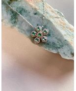 Natural Jadeite Necklace Minimalist Jewelry Guatemalan Type A Jade - $70.00