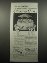 1933 Mirro Spring-Apart Torte and Cake Pan Advertisement - £14.59 GBP