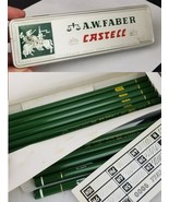 Vintage Tin of FABER Castell 4H HB Pencils Germany 11 total - $32.99