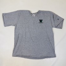 Vintage Williston School Cotton Exchange Embroidered Gray T-Shirt Size X... - $29.69