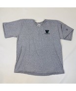 Vintage Williston School Cotton Exchange Embroidered Gray T-Shirt Size X... - $29.69
