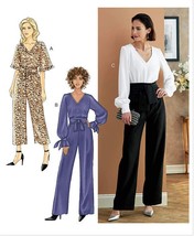 Butterick Sewing Pattern 10346 Misses Jumpsuit Sash Size 6-14 - £7.14 GBP