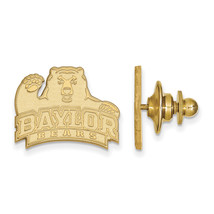 SS w/GP Baylor University Lapel Pin - £41.54 GBP