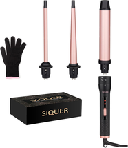 3 in 1 Curling Wand Set -  Hair Waver Curling Iron for Women with 3 Interchangab - £30.39 GBP