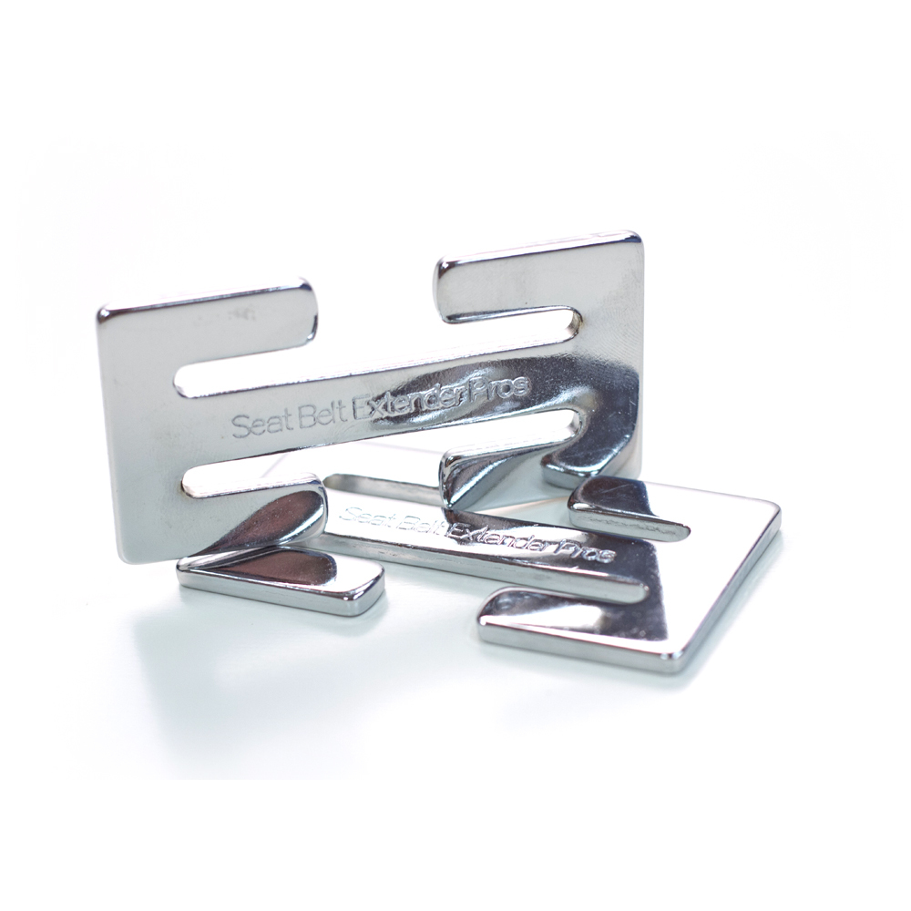Seat Belt Lock Clip 2-Pack - Instant Comfort from Seat Belt Extender Pros