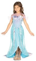 Beautiful Deluxe Blue Mermaid Princess Ariel Dress-up Costume Todd S M, ... - £27.93 GBP