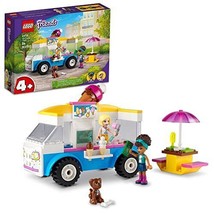 LEGO Friends Ice-Cream Truck Toy 41715 Summer Vehicle Set Ages 4+ Incl. Pup - £19.75 GBP