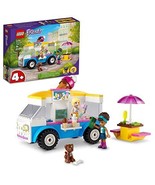 LEGO Friends Ice-Cream Truck Toy 41715 Summer Vehicle Set Ages 4+ Incl. Pup - £19.45 GBP