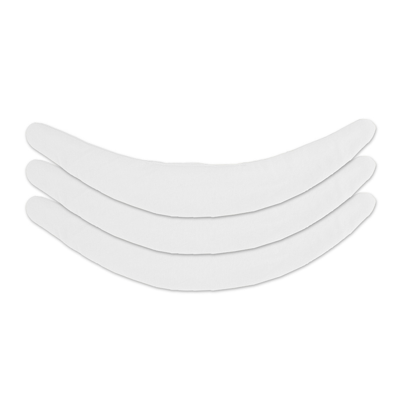 Cotton Tummy Liner 3-Pack (XXL, White) Wicks Sweat from More of Me to Love