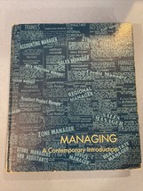 Managing: A Contemporary Introduction By Joseph L. Massie &amp; John Douglas 1973 - £5.59 GBP