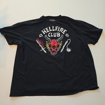 STRANGER THINGS-Hellfire Club-Netflix T-Shirt- Adult Size XXL 2XL - $14.25