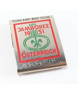 Vintage 1951 XII World Jamboree Osterreich Boy Scout BSA Metal Belt Meda... - $11.69