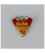 Vintage &#39;92 Kodak Official Sponsor Olympic Games Lapel Hat Pin - $14.16 CAD