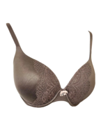 Victoria&#39;s Secret Body By Victoria Perfect Shape Brown Bra Sz 34DD Lacey... - £16.57 GBP