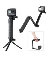 3 Way Selfie Stick Monopod Handle Grip Arm Tripod Mount For GoPro Hero 7... - £13.57 GBP