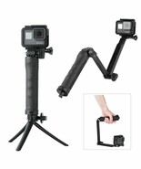 3 Way Selfie Stick Monopod Handle Grip Arm Tripod Mount For GoPro Hero 7... - $327.47 MXN