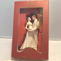Lenox Bride &amp;Groom Wedding Cake Topper Ornament Always&amp; Forever American... - £31.36 GBP