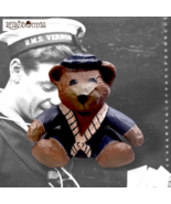 TEDDY BEAR Sailor Bear Paper Masha Exclusive Design Handcrafted Furniture - $417.03 MXN