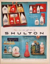 1960 Print Ad Shulton Old Spice for Men &amp; Fragrance Fling for Women - £15.54 GBP