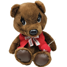 Applause Tootsie Roll Pop 16&quot; Plush Bear Stuffed Animal Brown Bear Candy - £18.12 GBP