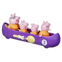Peppa Pig Peppas Family Canoe Trip Preschool Toy: Includes 4 Figures, 1 Vehicle  - £22.77 GBP