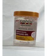 Cantu Shea Butter Strengthening Styling Gel Jamacian Castor Maximum Hold... - £4.73 GBP