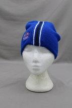 Vancouver Canucks Beanie (VTG) Racing Sripe Orca Logo - Adult Stretch Fit - $39.00