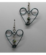 Wire Heart Earrings - $15.43 CAD