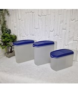 Tupperware Modular Mates Pour-All Set 3pcs 1.6L - Blue Vintage Cereal Co... - $65.78 CAD