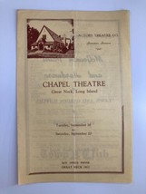 1941 Actors Theatre Co. Chapel Theatre Lilies of the Field by Turner Bul... - £11.23 GBP