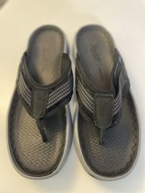 Florsheim Tread Lite Thong Sandals Men’s Black 11 M - £31.93 GBP