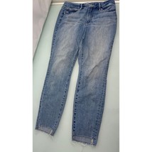 Good American Good Legs Crop Skinny Jeans Raw HemHigh Rise Stretch 10 / ... - $40.24 CAD